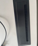 本高辦公桌阻尼穿線盒桌面線孔蓋電腦桌電視柜走線盒裝飾蓋長方形桌蓋 鋁合金加厚款【拉絲黑200*90mm】 曬單實拍圖