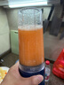 摩飛電器（Morphyrichards）榨汁杯便攜式果蔬杯輕食杯榨汁機(jī)迷你果汁杯小型家用無(wú)線充電式料理機(jī)隨行杯500ml大容量 MR9808藍(lán) 曬單實(shí)拍圖
