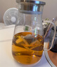 天喜（TIANXI）涼水壺高硼硅玻璃杯大容量冷水杯玻璃茶壺果汁杯節(jié)日禮物2.2L 曬單實拍圖