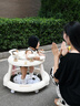 倍貝樂嬰兒學(xué)步車嬰兒2025款防側(cè)翻手寶寶推行款1-3歲幼兒助步車 卡其【音樂+萬向折疊】 曬單實(shí)拍圖