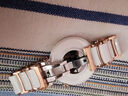watchbond適用華為手表gt5pro陶瓷表帶gt5丨watch5女款41mm流線型gt4五珠陶瓷智能gt5pro女士18mm白陶瓷腕帶 真陶瓷【三珠陶瓷】玫金鑲白 GT5/5Pro/4/Watc 曬單實拍圖