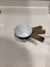 Bincoo木柄意式濃縮咖啡量杯不銹鋼帶刻度小奶盅咖啡液萃取接液杯 曬單實(shí)拍圖