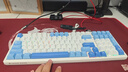 聯(lián)想（Lenovo）GK10無線藍(lán)牙三模機(jī)械鍵盤 RGB背光 全鍵熱插拔 筆記本電腦游戲辦公通用 極光系列 天空藍(lán)青軸 曬單實(shí)拍圖