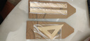 天色可免費(fèi)定制刻字黃銅金屬直尺子套裝畢業(yè)紀(jì)念禮物三角半圓量角器文具支持企業(yè)公司logo年會(huì)生日禮品 黃銅尺四件套（12cm直尺） 曬單實(shí)拍圖