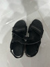 斯凱奇（Skechers）男鞋夏季戶外沙灘鞋透氣軟底魔術(shù)貼涼鞋237286 黑色/BLK 39.5 曬單實拍圖