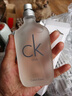 CK中性淡香水男士女士 通用持久清新自然香氛七夕情人節(jié)禮物 CK one EDT 100ml 曬單實(shí)拍圖