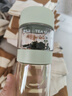 物生物（RELEA）玻璃杯茶水分離杯子水杯女士泡茶杯大容量耐高溫辦公室花茶杯禮物 曬單實(shí)拍圖