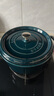 琺寶（staub）法國進口琺瑯鍋鑄鐵鍋海藍24cm湯鍋馬略爾卡色 40508-654 曬單實拍圖