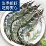 海之幫新鮮大蝦 活凍海蝦 16-18厘米鮮活速凍 3斤(凈重) 曬單實(shí)拍圖