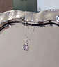 中國黃金（CHINA GOLD）S925銀葡萄項(xiàng)鏈女款蛋面紫水晶吊墜首飾情人節(jié)生日禮物送女友愛人 蛋面紫水晶項(xiàng)鏈 曬單實(shí)拍圖