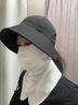 吳蠶里高爾夫面罩男女同款無縫冰感掛耳面罩透氣護頸圍脖運動防曬面罩 白色女款 均碼 曬單實拍圖