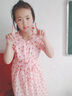 G.duck童裝女童連衣裙夏季薄款透氣A字裙兒童裙子夏天波點(diǎn)顯瘦長(cháng)裙大童 粉紅色【夏款】 120 尺碼5~6歲【110-120cm】 曬單實(shí)拍圖