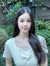 棉致碎花短袖t恤女夏季新款修身顯瘦時尚套裝女生顯瘦減齡穿搭一整套 杏色短袖+碎花闊腿褲 L 建議105-120斤 曬單實拍圖