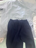 三槍睡衣男彈力新疆棉圓領(lǐng)百搭簡約短袖短褲情侶家居服套裝 曬單實拍圖