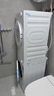 美的（Midea）洗烘套裝 10KG全自動(dòng)滾筒洗衣機+熱泵烘干機白色套裝  除螨除潮 毛屑過(guò)濾 家電國家補貼  以舊換新 巴氏除菌 V11FPRO+ MH100V11F 曬單實(shí)拍圖