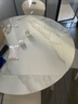 德邦尚品 折疊圓桌 餐桌椅組合實(shí)木圓桌小戶型飯桌圓形伸縮餐桌方桌變圓桌 【小款:85/115cm】1桌4椅[硬座] 曬單實(shí)拍圖
