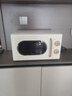 美的小滋味系列微波爐變頻家用小型轉盤(pán)式一級能效經(jīng)典雙旋鈕低頻輕音邪修做飯20L M20H4 曬單實(shí)拍圖