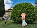 金日滿兒童漢服女童2025新款女寶寶長(zhǎng)袖紅色中國(guó)風(fēng)超仙唐裝女孩古風(fēng)裙子 紅色 110 曬單實(shí)拍圖