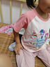 小馬寶莉女童短袖t恤純棉夏季兒童插肩袖時(shí)尚上衣女孩新款夏裝 粉  120  曬單實(shí)拍圖
