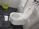 hansrapo德國漢斯壁掛式智能馬桶虹吸式水電隱藏免入墻懸空極簡家用坐便器 「全智能」 自動+泡沫防濺+沖洗 曬單實拍圖
