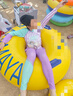 Kocotreekk樹兒童泳衣褲女孩分體泳衣A類男童女童游泳長袖防曬中大童泳裝 曬單實拍圖