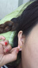 六桂福珠寶七夕禮黃金耳線 花影 5G黃金耳飾足金耳釘耳飾女 FH0200388 0.65g 曬單實(shí)拍圖