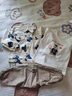 G.DUCKKIDS童裝男童套裝春秋季兒童服裝一歲寶寶衣服滿印熊工裝三件套秋裝 綠色滿印熊 110 建議100-110cm4-5歲 曬單實拍圖