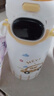 【禮物】智能兒童保溫杯寶寶吸管水壺耐磨耐用大容量學生專用水杯 棕黃小狗500ml-智能蓋 曬單實拍圖