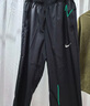 耐克（NIKE）男運(yùn)動(dòng)褲 春秋梭織錐形休閑褲 輕便透氣 FB7491-010 黑 M  曬單實(shí)拍圖