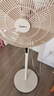 美的（Midea）【國家補貼】落地扇輕音幸運草安睡電風扇家用智能變頻一級能效風扇臥室輕音桌面立式兩用電扇家用 【國家補貼】幸運草安睡MAX丨升級加高聲控大網罩 曬單實拍圖