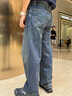 Levi's李維斯25年新款男士美式復(fù)古Clean Fit578闊腿直筒牛仔褲 藏青色 32 (32) 曬單實(shí)拍圖