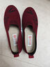 WVNE老人老北京布鞋女中老年人軟底老太太春秋輕便平底媽媽防滑奶奶鞋 紅色 5811 36 曬單實(shí)拍圖