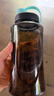 茶花（CHAHUA）運(yùn)動(dòng)水杯戶外大水杯健身水壺塑料超大容量茶隔夏季便攜學(xué)生水杯 【藍(lán)】帶茶隔-1只 1200ml 曬單實(shí)拍圖