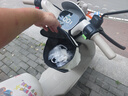 FGHGF電動(dòng)車收納袋前置掛包電瓶車掛物包自行車單車摩托車置物袋頭盔包 【加大容量】米白丨耐磨防水 丨可放頭盔 曬單實(shí)拍圖