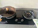 美的（Midea）【搭配蒸汽洗系列】行業(yè)爆款家用5.2KW大火力燃?xì)庠铍p邊定時(shí)灶臺(tái)嵌兩用雙灶天然氣灶JZT-QD529 曬單實(shí)拍圖