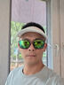 RUDY PROJECT跑步眼鏡越野徒步太陽鏡馬拉松防曬墨鏡沈烏賊同款禮物SPINAIR 57 水晶灰綠/多層鍍膜綠（送鏡盒） 曬單實拍圖