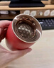 哲品皓月系列茶具套裝便攜2人旅行茶具陶瓷功夫茶具一壺兩杯旅行茶具 珊瑚紅 曬單實拍圖