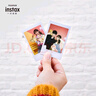 OLOEY拍立得instax mini7+/7C/25/11/9/90 白邊相紙膠片 三寸白邊20張（原紙盒裝）共1盒 曬單實(shí)拍圖