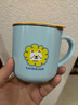 樂扣樂扣兒童水杯家用敞口杯寶寶喝奶杯2歲幼兒園吸管杯3歲牛奶杯多用杯子 曬單實(shí)拍圖