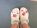 卡駱馳（crocs）閃耀云朵Clog女鞋涼鞋休閑鞋拖鞋戶外沙灘涼拖 207241-0WV W7 曬單實(shí)拍圖