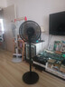 美的（Midea）【超級單品】七葉輕音立式電風扇家用柔風落地扇臺式桌面小型風扇大風量節(jié)能搖頭宿舍電扇 SAF30AB 曬單實拍圖