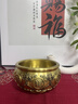 天祥緣聚寶盆純黃銅實(shí)心五福聚寶盆擺件黃銅米缸銅碗客廳辦公室開業(yè)禮品 8號銅加厚實(shí)心五福聚寶盆 曬單實(shí)拍圖