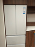 海爾（Haier）冰箱416升超薄零距離自由嵌入式60cm內(nèi)法式多門四開(kāi)雙門小紅花系列一級(jí)能效雙變頻大容量國(guó)家補(bǔ)貼 416L+健康黑金凈化+母嬰三擋變溫+WiFi智控 曬單實(shí)拍圖