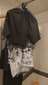豹潛騎行服公路車夏季男騎行褲夏季短袖款自行車上路速干服裝 黑白夏季短款XL碼套裝(65-75kg) 曬單實拍圖