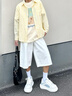 馬克華菲男鞋夏季透氣板鞋厚底增高老爹鞋男2025新款鞋子男款潮鞋 海天藍(lán) 38 曬單實(shí)拍圖