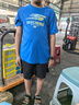 Skechers斯凱奇速干透氣男女童夏季寬松t恤短袖短褲兒童運動套裝P225K018 曬單實拍圖