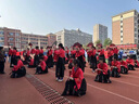 奧特曼兒童漢服男童國學(xué)服套裝三字經(jīng)女古裝小學(xué)生女童弟子規(guī)演出服秋款 熱售富貴紅黑色廣袖款 160 cm 曬單實拍圖