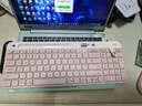 羅技K580無(wú)線(xiàn)藍牙鍵盤(pán)帶手機支架可跨屏切換靜音按鍵無(wú)限薄膜鍵盤(pán)筆記本電腦手機ipad平板鍵鼠套裝 【K580+Pebble】無(wú)線(xiàn)鍵鼠套裝粉色 曬單實(shí)拍圖