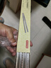 京東京造 筷子 家用食品級(jí)316L不銹鋼醫(yī)用級(jí)【抑菌超防滑】12雙大包裝 曬單實(shí)拍圖