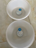 茶花 塑料盆 大號洗臉盆抗菌銀離子嬰兒兒童洗衣服洗腳盆 圓盆L 曬單實拍圖
